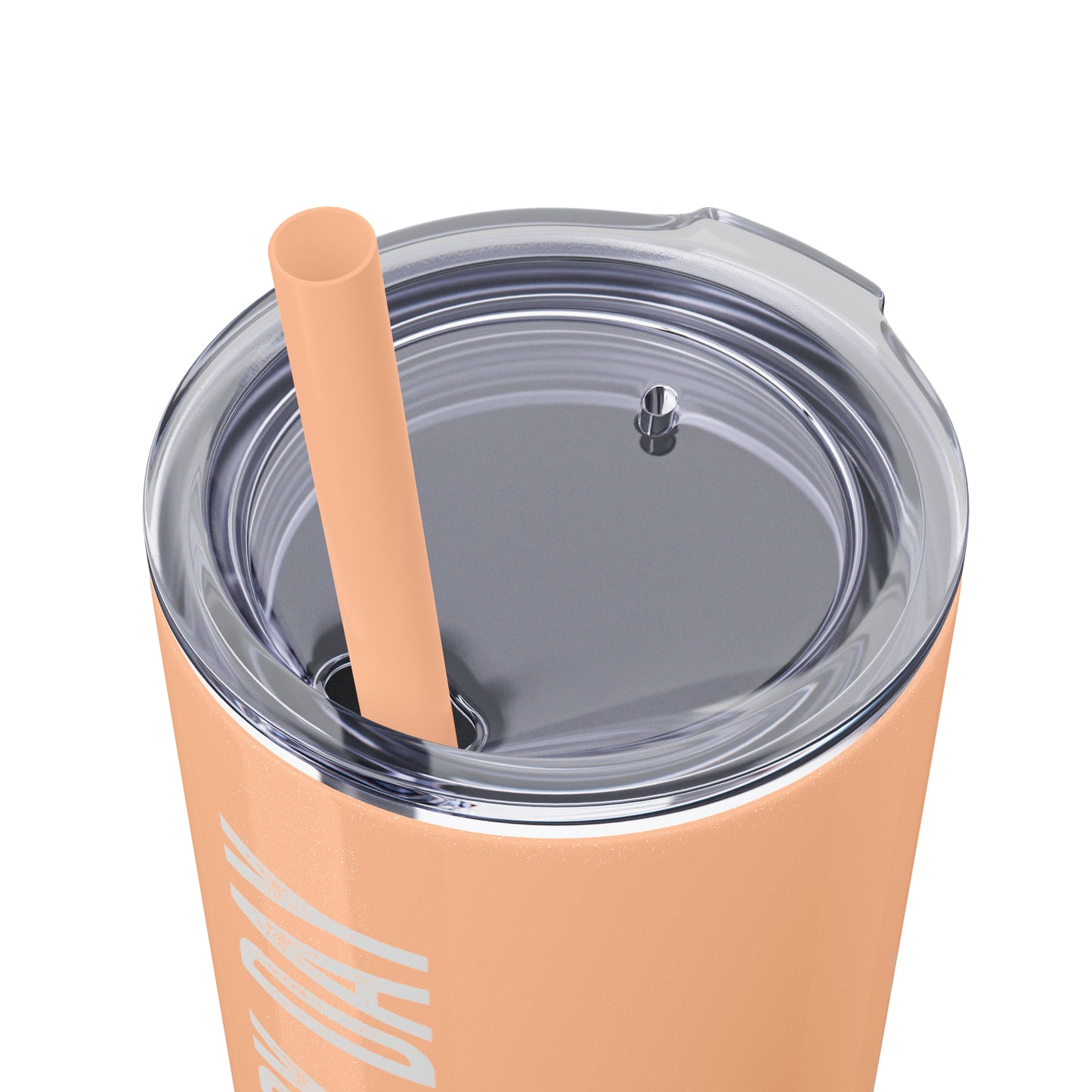 1% Better Every Day: Skinny Tumbler with Straw, 20oz