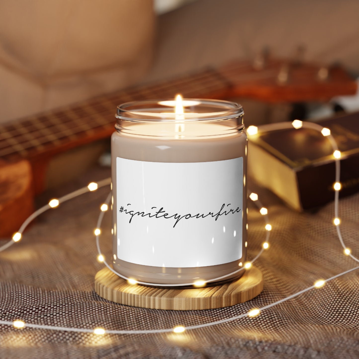 Ignite Your Fire Apple Harvest Scented Soy Candle, 9oz