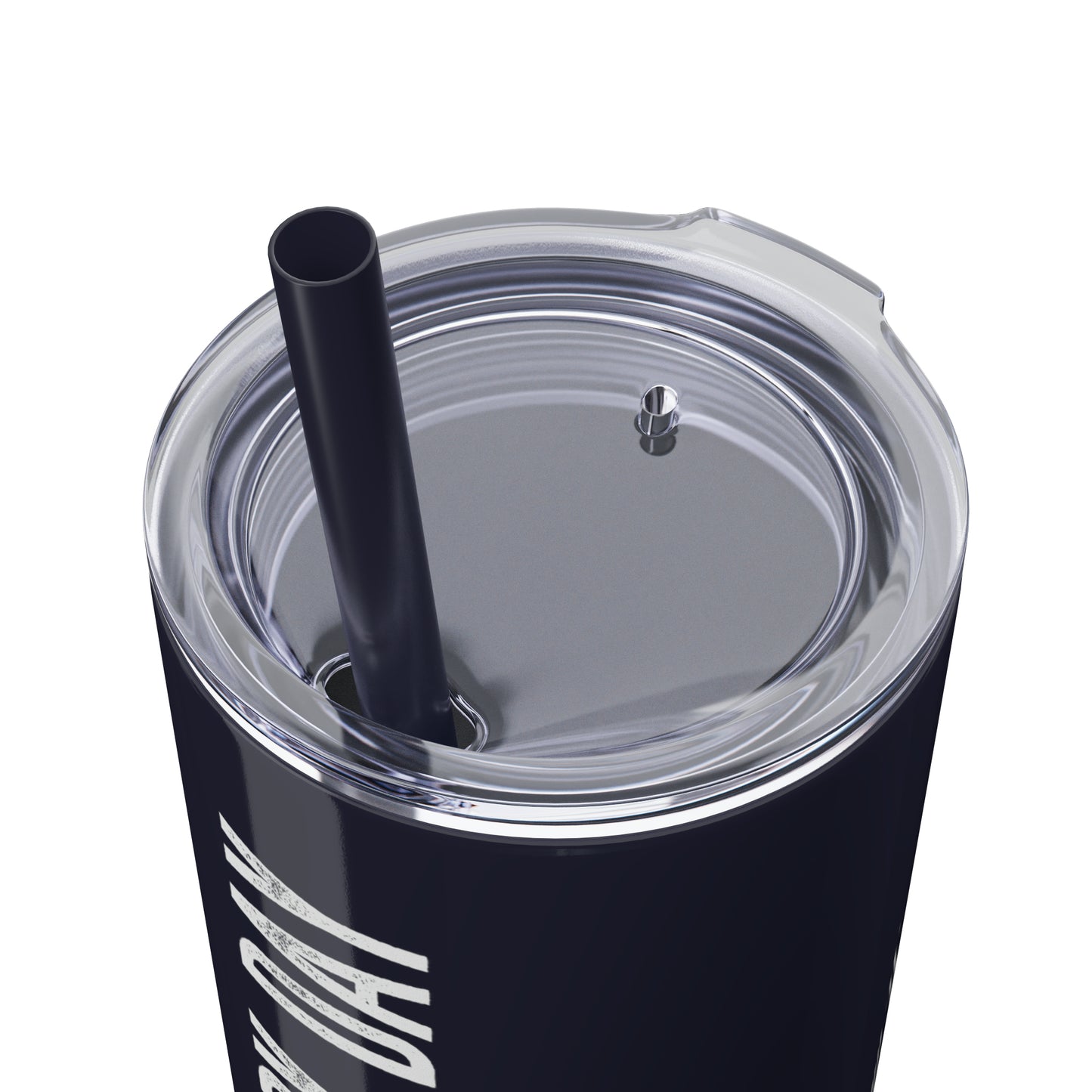 1% Better Every Day: Skinny Tumbler with Straw, 20oz
