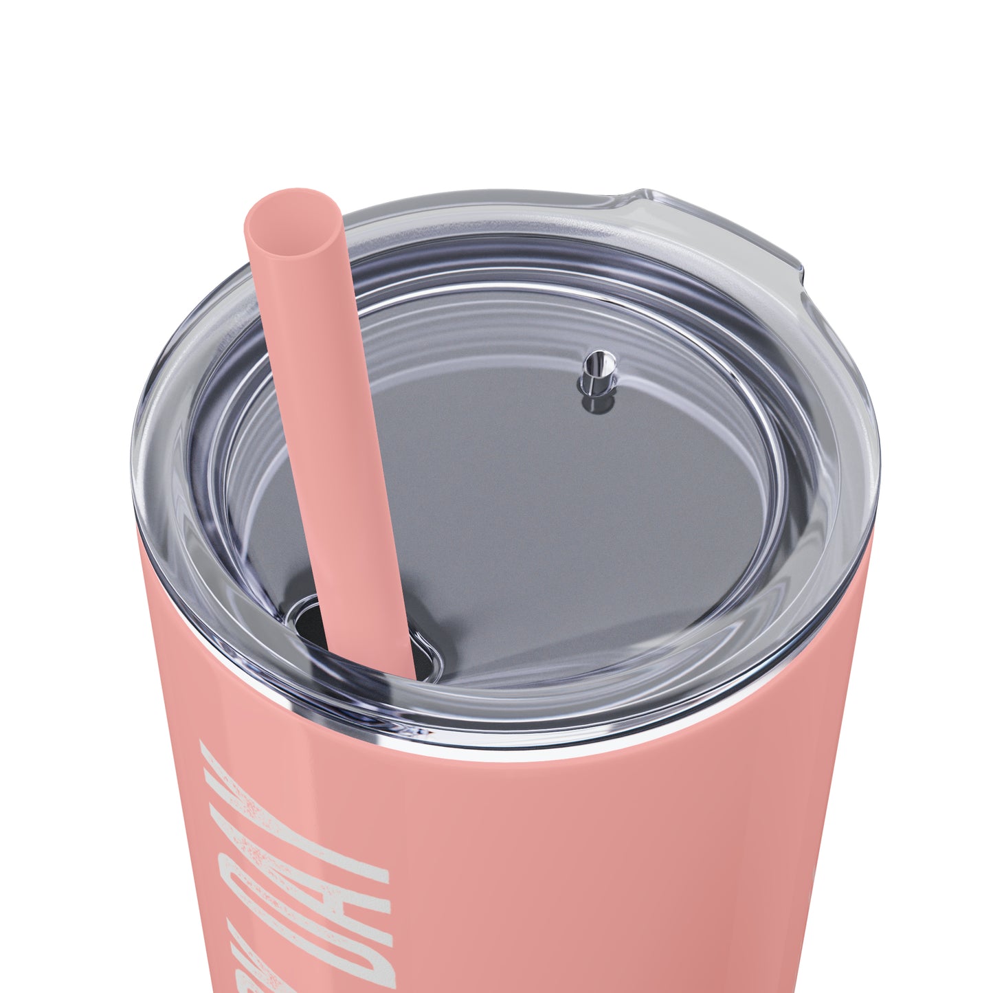 1% Better Every Day: Skinny Tumbler with Straw, 20oz