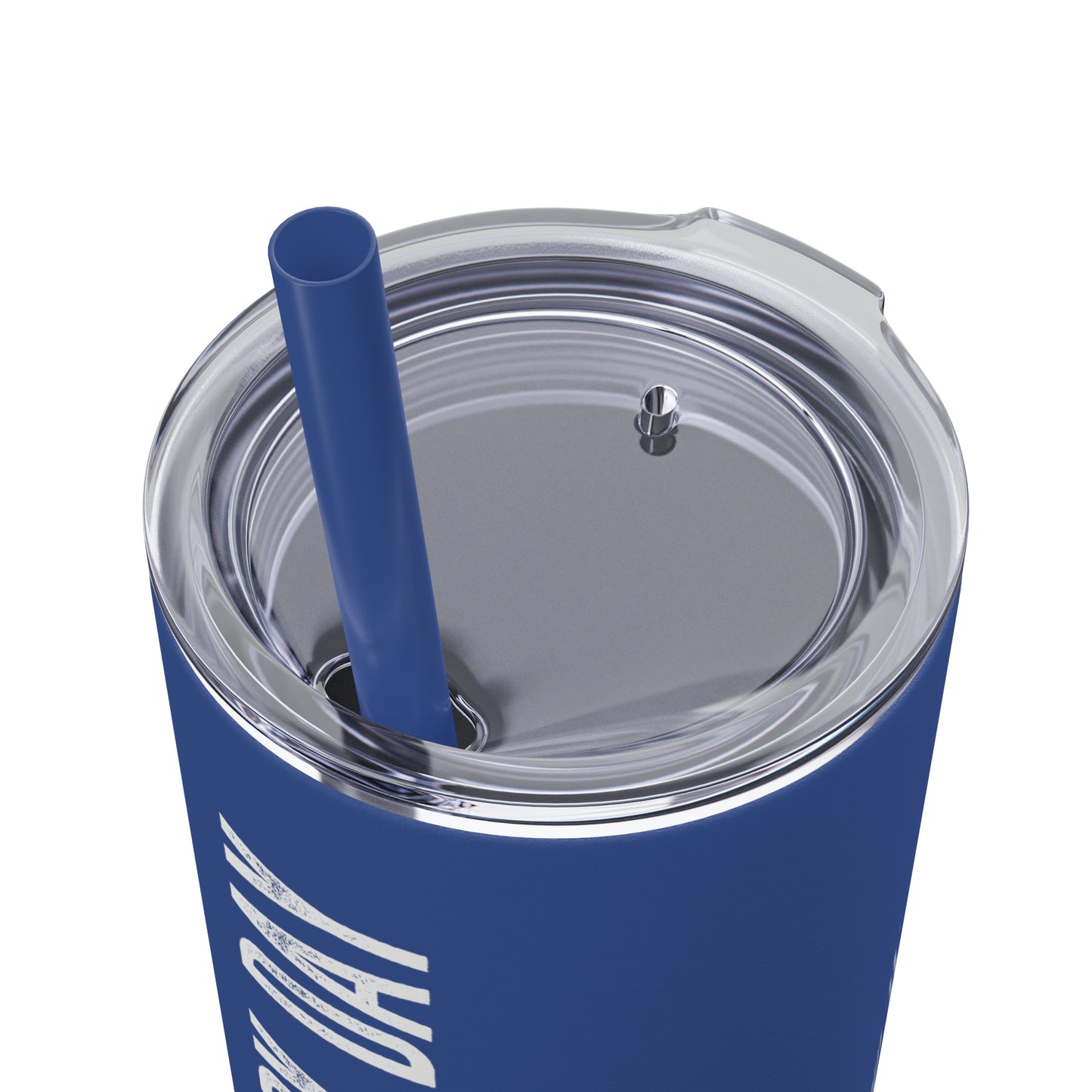 1% Better Every Day: Skinny Tumbler with Straw, 20oz