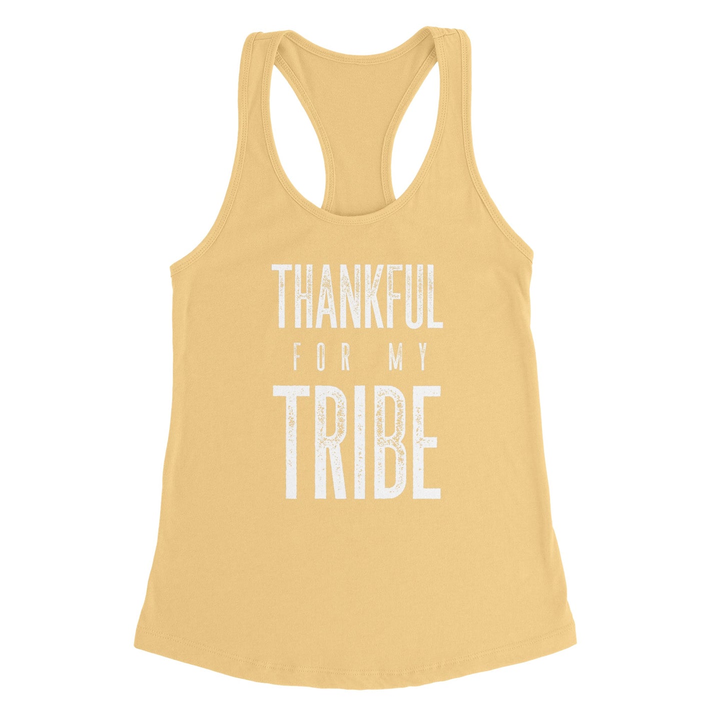 Thankful for My Tribe Racerback Tank