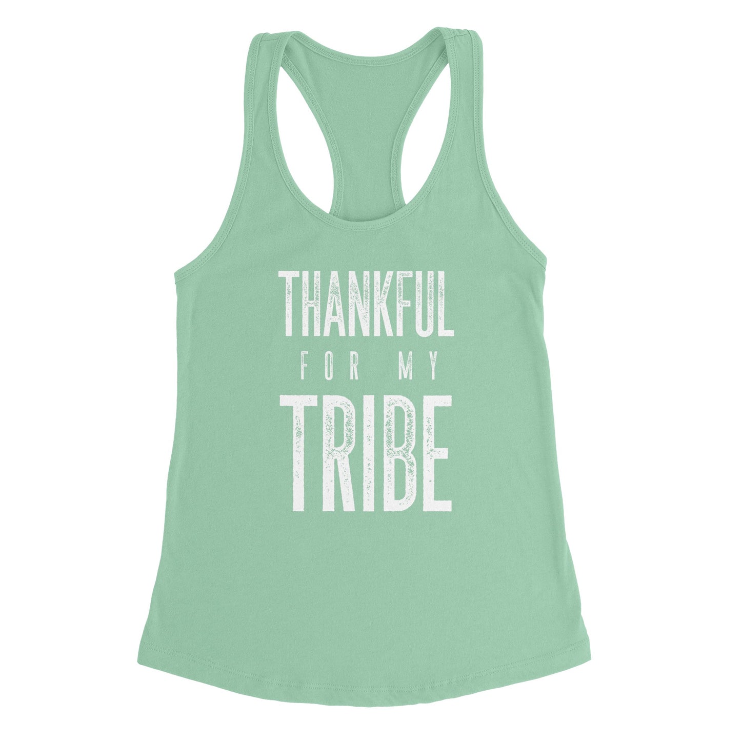 Thankful for My Tribe Racerback Tank