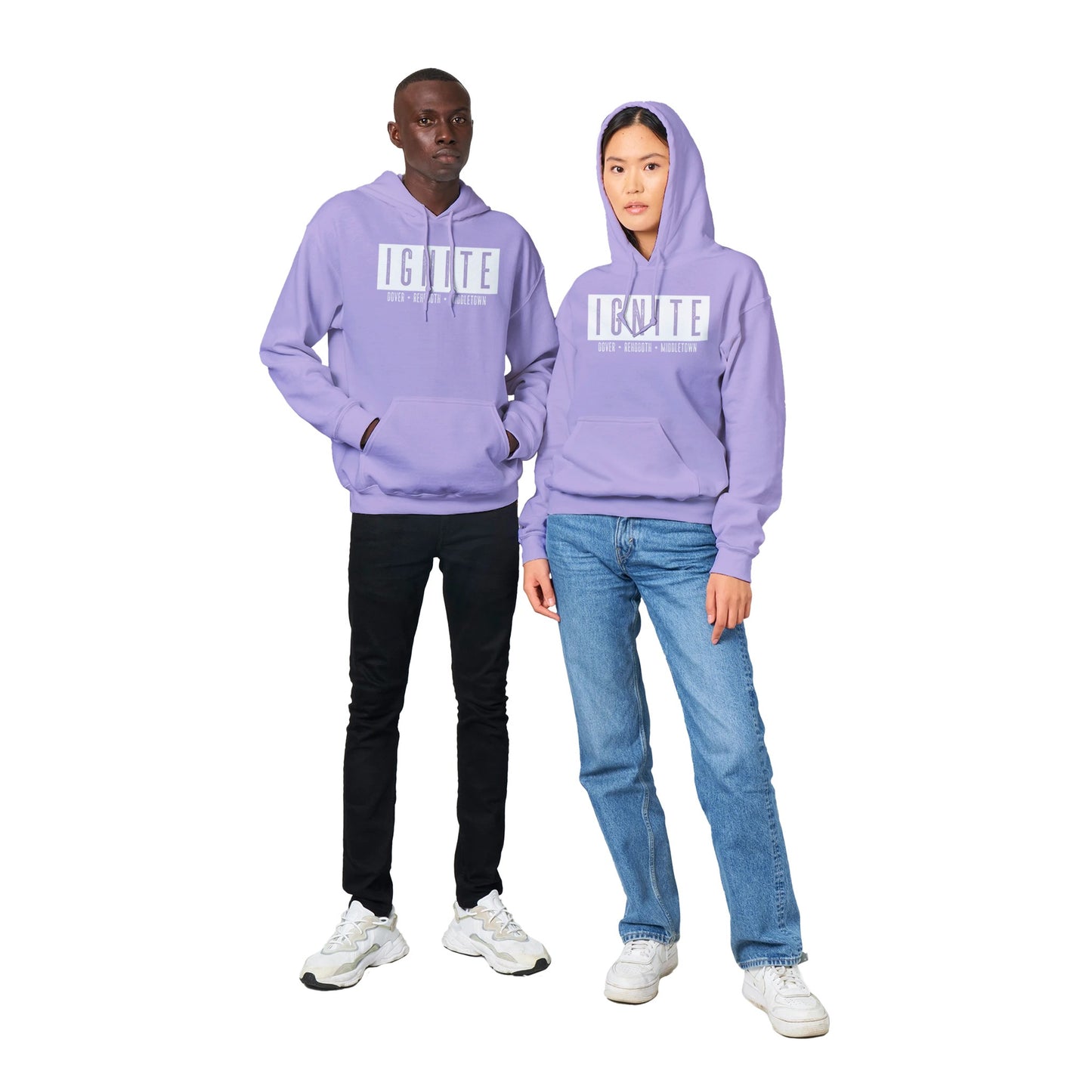 Ignite Lavender Unisex Pullover Hoodie