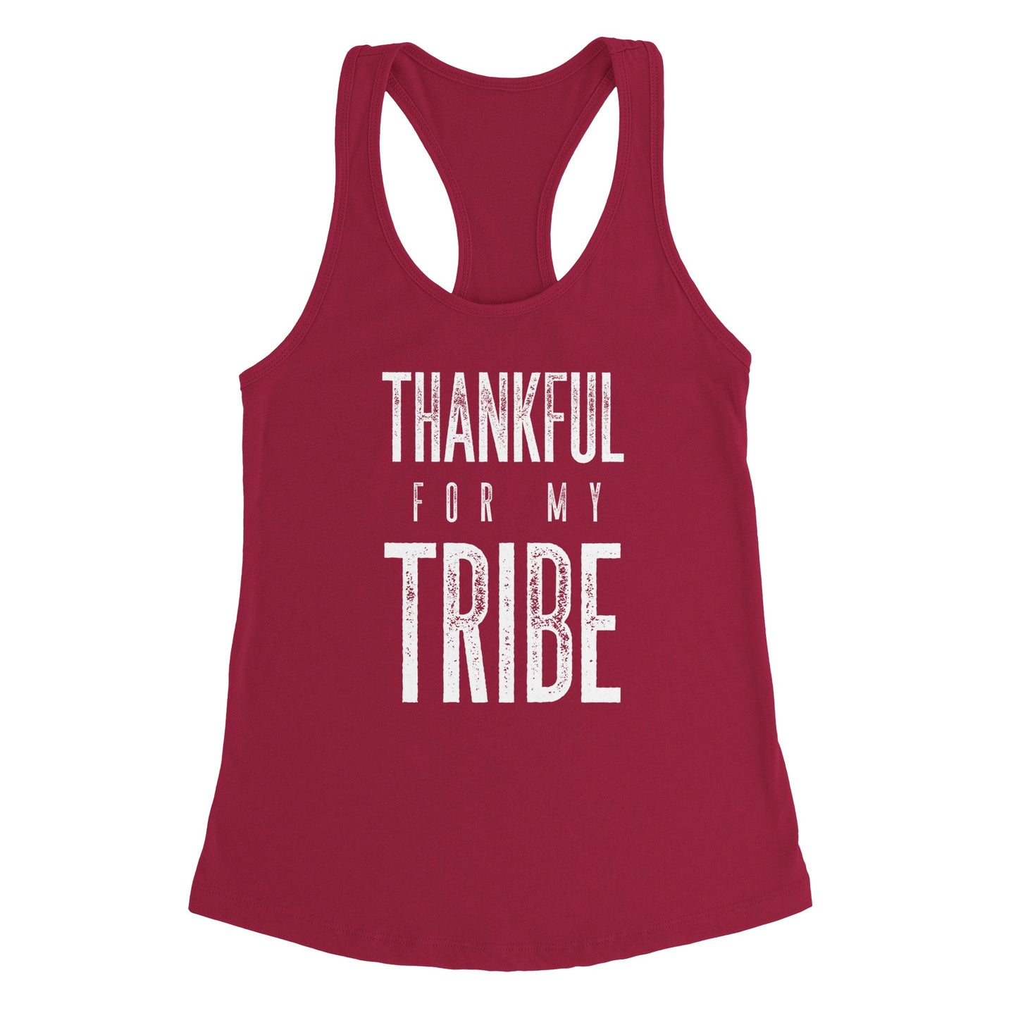 Thankful for My Tribe Racerback Tank