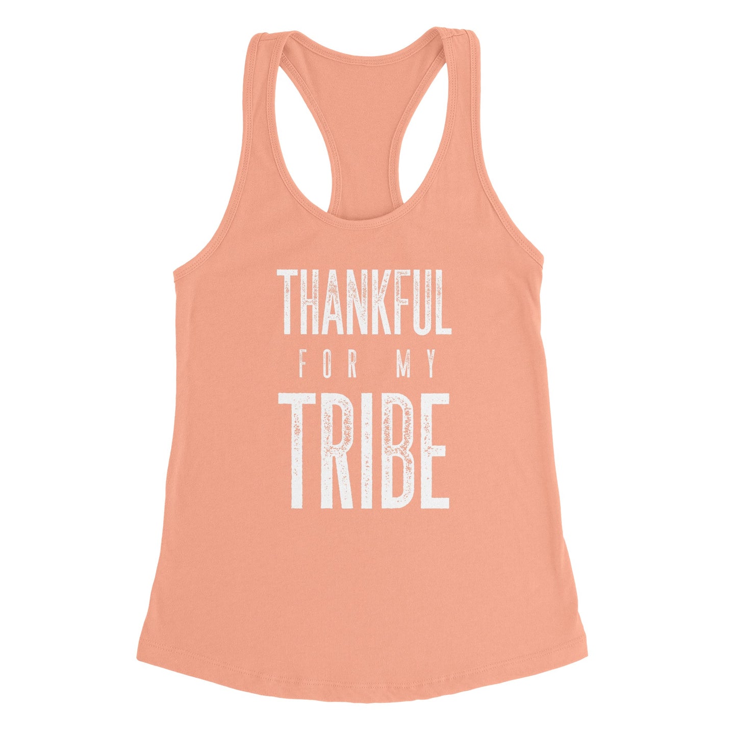 Thankful for My Tribe Racerback Tank