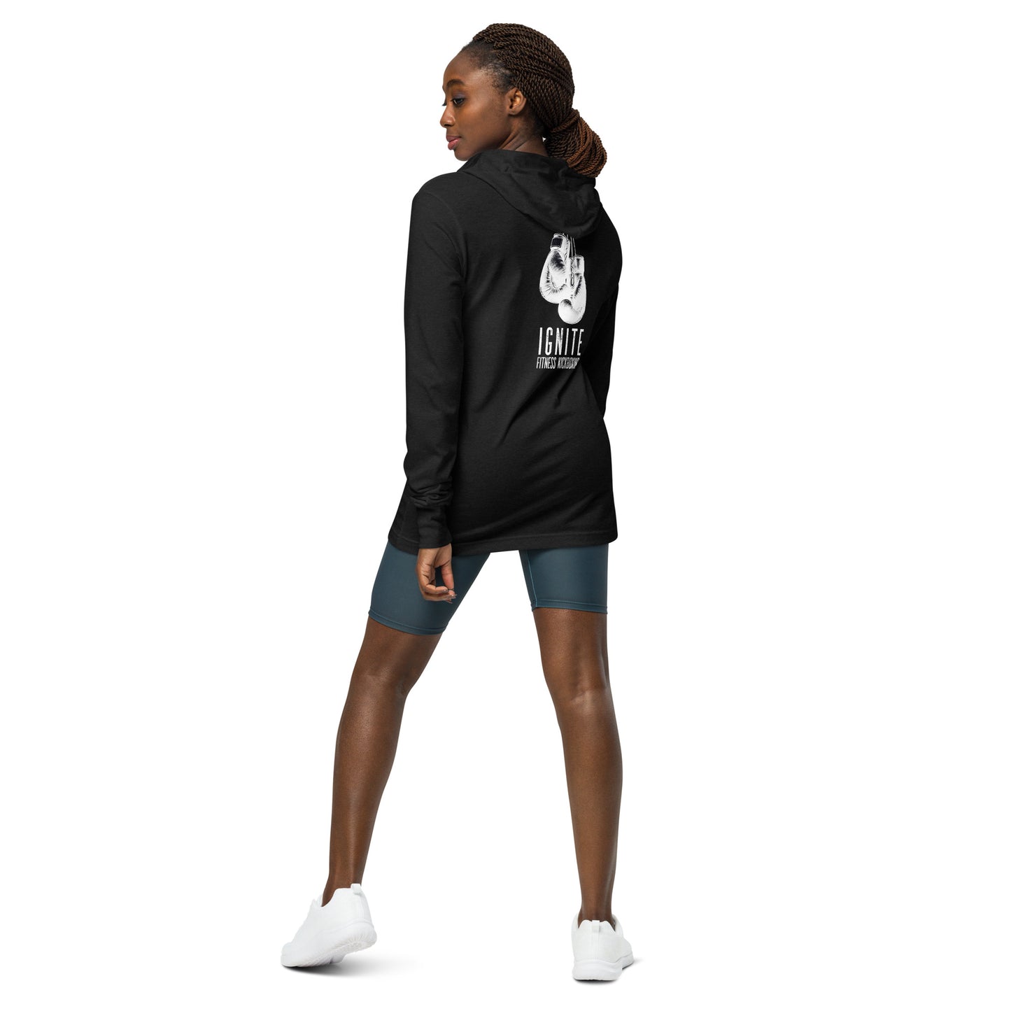 Unisex Hooded Long Sleeve Tee