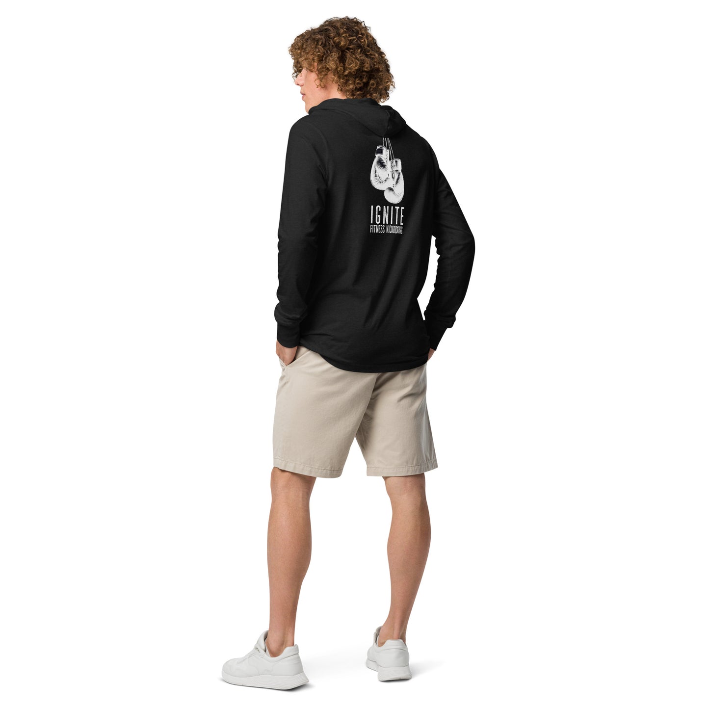 Unisex Hooded Long Sleeve Tee