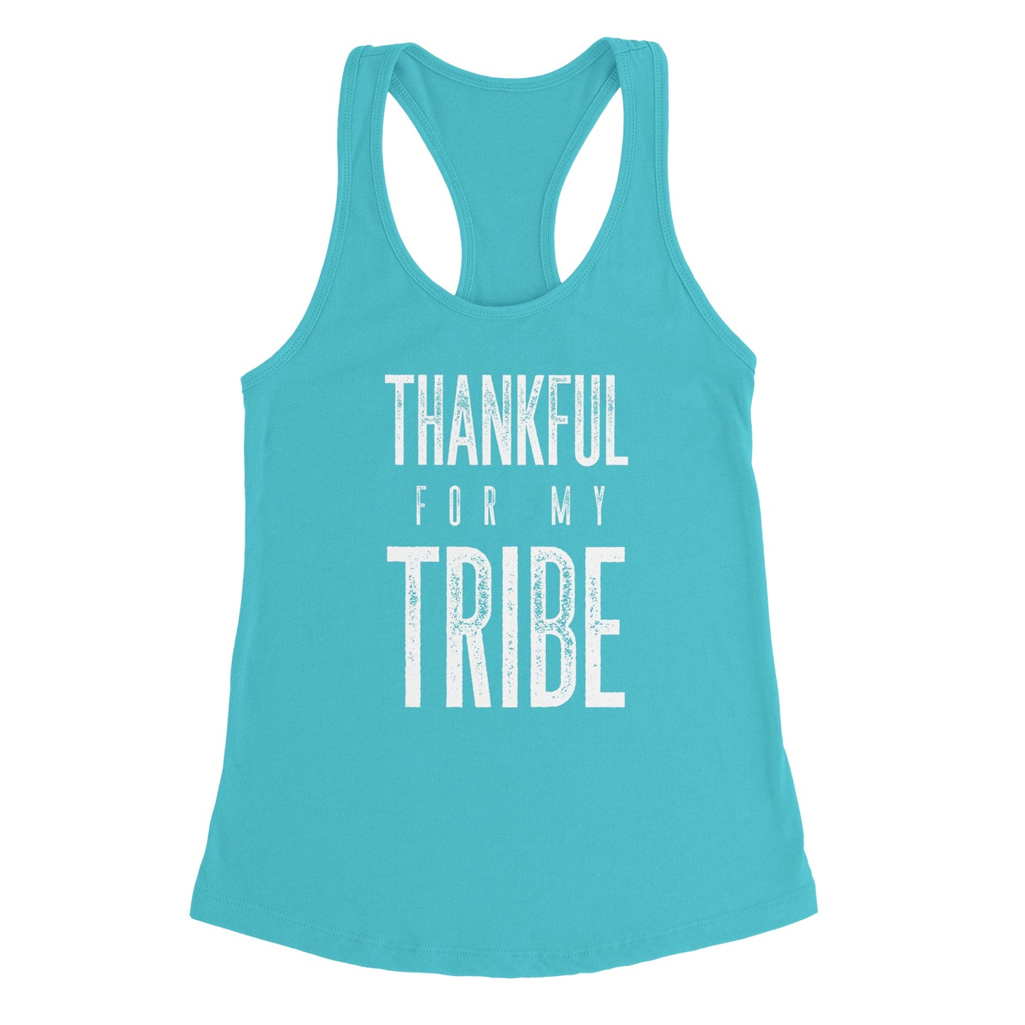 Thankful for My Tribe Racerback Tank