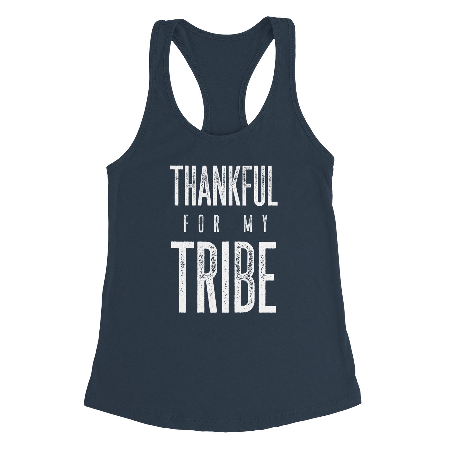Thankful for My Tribe Racerback Tank